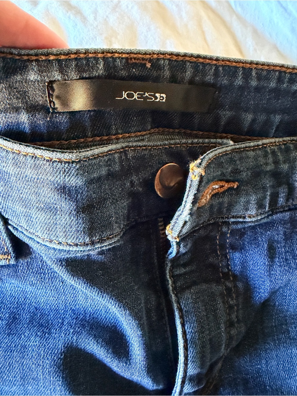 Joe's Jeans Women’s 29 Dark Blue Denim Shorts - Picture 2 of 8